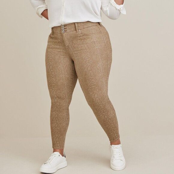 New  Plus Jegging Skinny Super Soft High-Rise Jean - Picture 1 of 9